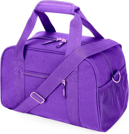 SeaRock 14 inch Small Gym Bag, Mini Duffel Bag for Women & Men, Carry On Lightweight for Travel