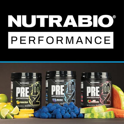 NutraBio Preworkout Powder, Blue Razz| Explosive Energy, Laser Focus, Extreme Pumps| Pre Workout