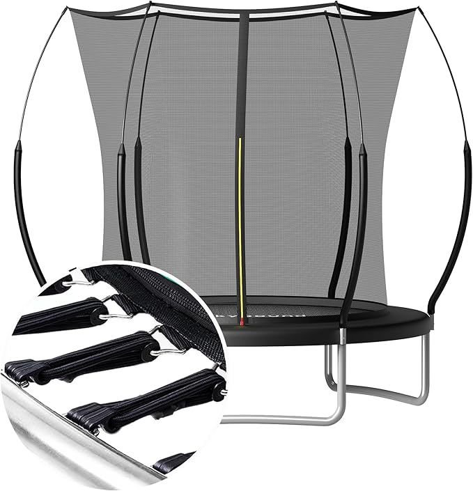 SkyBound 14 FT 12 FT 10FT 8FT 6FT Springless Trampoline for Kids and Adults - Recreational