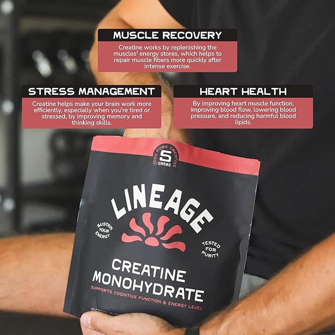 Micronized Creatine Monohydrate with Sea Salt - Micronized Creatine Powder for Training &