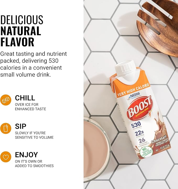 BOOST Very High Calorie Nutritional Drink ??Helps Weight Gain & Maintenance -530 Calories -26