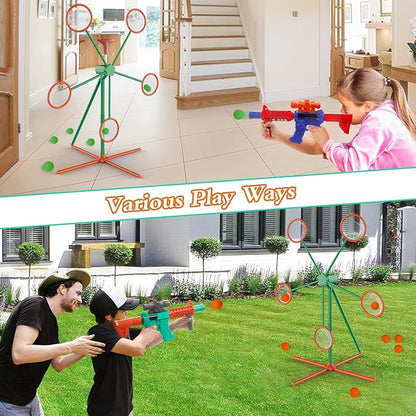 Shooting Games Toys for Age 5 6 7 8 9 10+ Year Old Boys, Kids Toy Sports & Outdoor Game with Moving