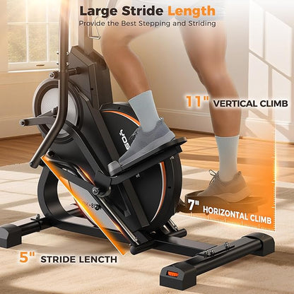 YOSUDA Elliptical Exercise Machine, 3-in-1 (Elliptical + Cardio Climber + Stair Stepper) Elliptical