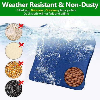 EunHo Cornhole Bags Set of 8 Regulation Size & Weight Corn Hole Bean Bags Official Professional All