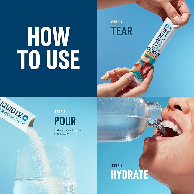 Liquid I.V. Sugar-Free Hydration Multiplier - Lemon Lime – Hydration Powder Packets | Electrolyte