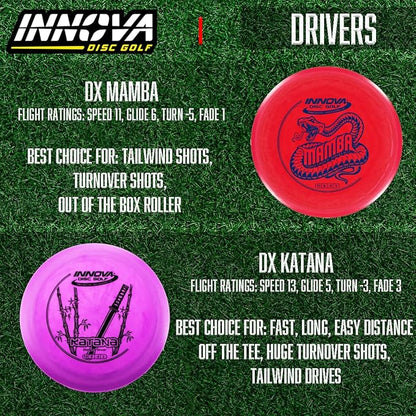 Innova Disc Golf Set 10 Pack – Disc Golf Starter Set for Beginners with Disc Golf Drivers