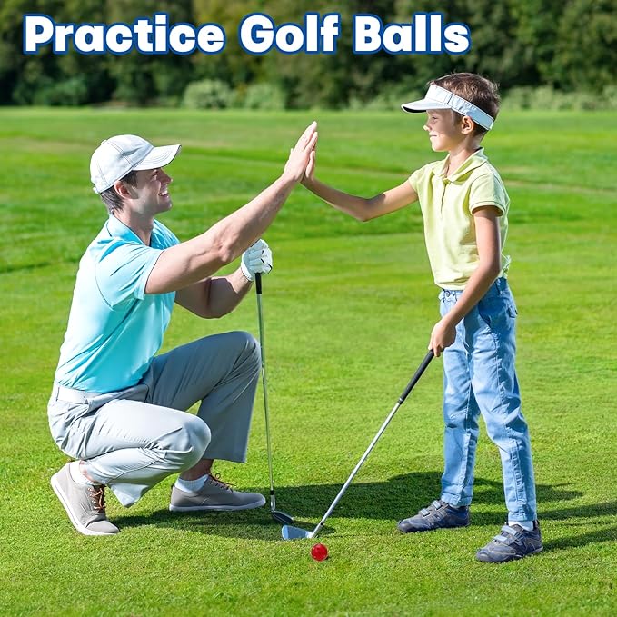 Coopay 72/150/300 Pack Practice Golf Balls, 42mm Plastic Golf Training Balls with a Drawstring Bag