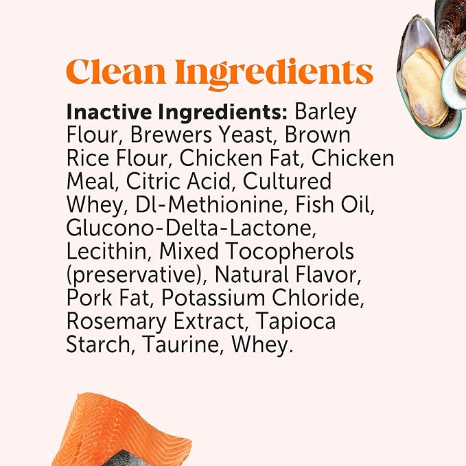 Cat Hip & Joint Health Crunchy & Creamy Chews - Cat Joint Support Supplement with Glucosamine