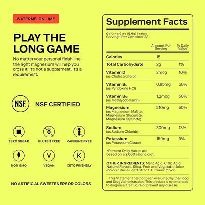 MAGNA Electrolyte Powder Drink Mix for Hydration, Energy & Focus Support with Magnesium L