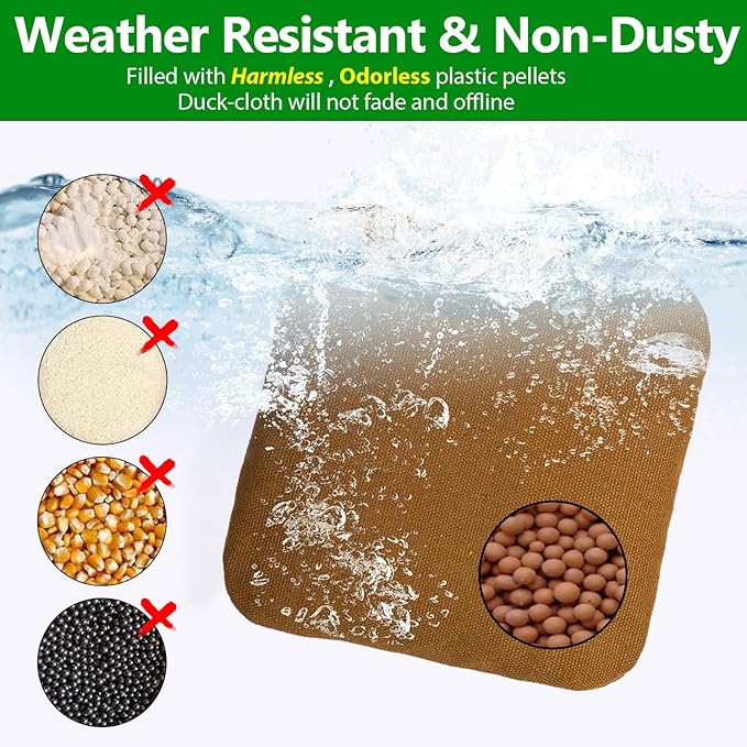 EunHo Cornhole Bags Set of 8 Regulation Size & Weight Corn Hole Bean Bags Official Professional All