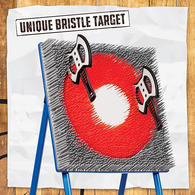 Eastpoint Axe Throw & Lawn Dart Target Sets - Bristle Axe Throwing Target & 2-in-1 Combo Backyard