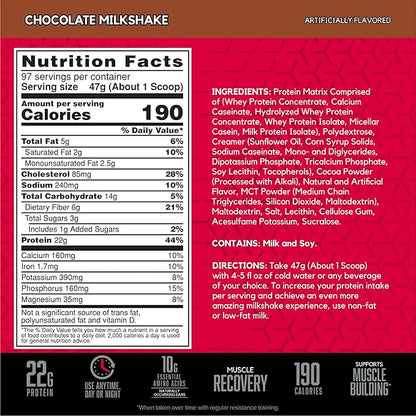 BSN SYNTHA-6 Whey Protein Powder with Micellar Casein, Chocolate Milk Protein Isolate Powder