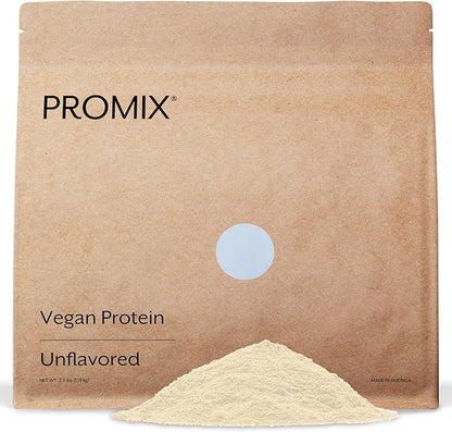 ProMix Nutrition Plant-Based Vegan Protein Powder, Unflavored - Pea Protein & Vitamin B-12 - ­Post
