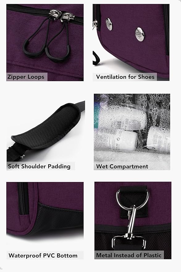 Fitgriff® Gym Bag for Men & Women with Shoe & Wet Compartment - Duffle Bag for Travel, Sports