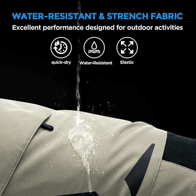 XKTTAC Men's Outdoor Quick Dry Lightweight Stretchy Shorts for Hiking, Tactical, Camping, Travel