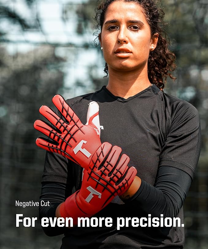 T1TAN Beast Goalkeeper Gloves - with Finger Protection - Soccer Goalie Gloves Adult - Professional