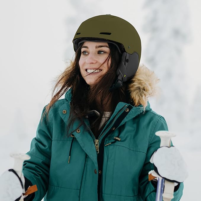 Retrospec Zephyr Ski Helmet - Snowboard Helmet for Adults & Youth - Adjustable Fit with Breathable