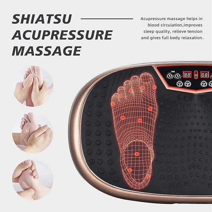 EILISON FitMaxx 3D XL Vibration Plate Exercise Machine - Whole Body Workout Vibration Platform