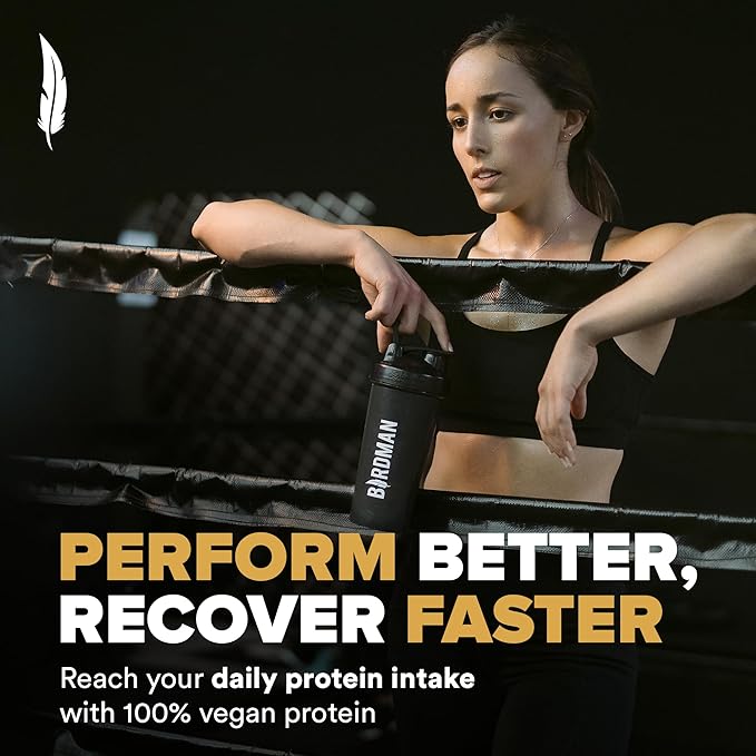 Falcon Performance Vegan Protein Powder, 31g Protein, 5g Creatine, 5g BCAA, Probiotics