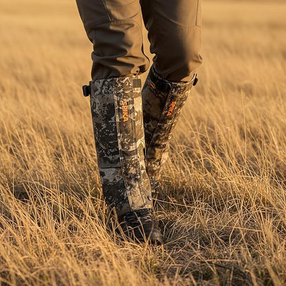 SPIKA Strike Snake Gaiters, Waterproof Snake Chaps for Hunting, Adjustable and Snake Resistent Leg