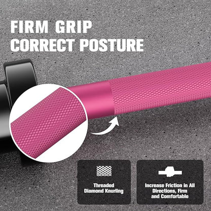 RITFIT Olympic Barbell 4ft/4.8ft/6ft - 2 Inch Weight Bar for Strength Training, Weightlifting