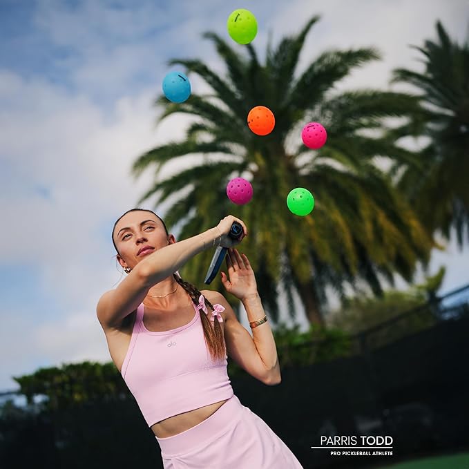 Franklin Sports X-40 Outdoor Pickleballs - Official Ball of USA Pickleball, APP Tour + US Open