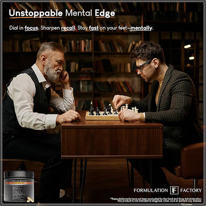 Boss Mode 10-in-1 Nootropic Cognitive Enhancement Supplement, Focus & Memory Booster, Featuring