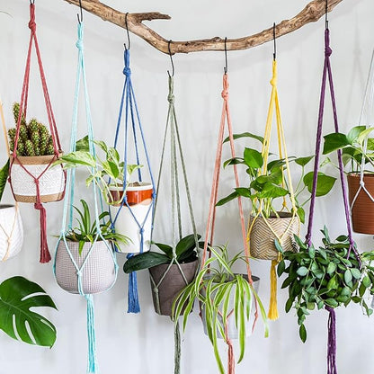 MECCANIXITY 1/8 Inch Polypropylene Rope Braided Ropes, 328ft Nylon Rope Hollow Utility Cord for