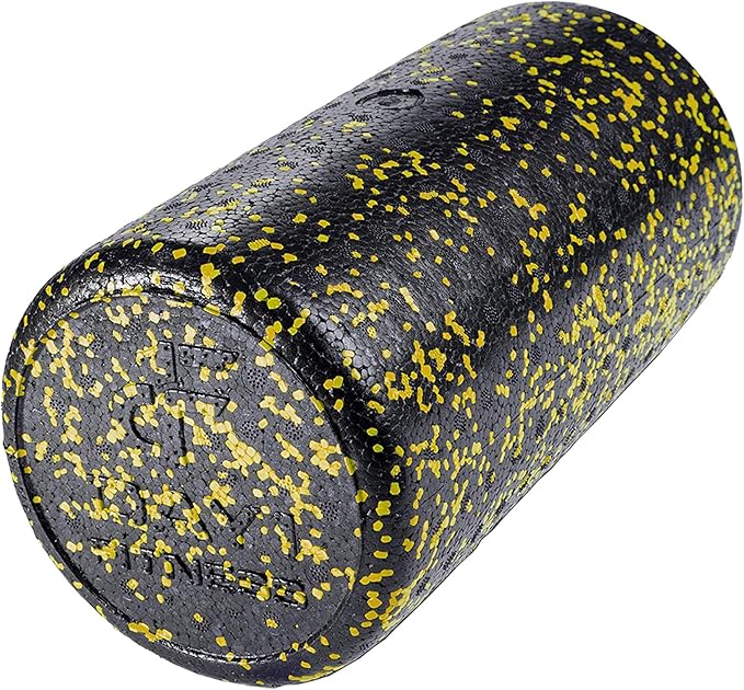 High-Density Round Foam Rollers - 4 Size and 8 Color Options - Massage Rollers for Stretching, Deep