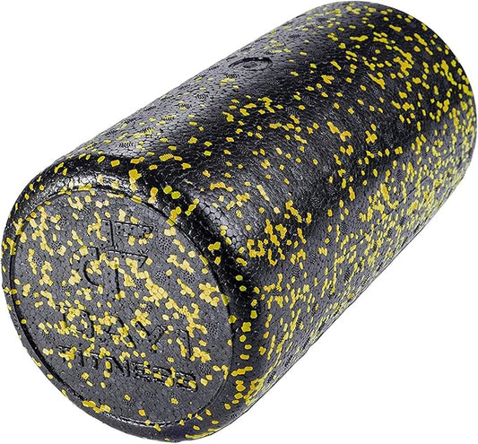 High-Density Round Foam Rollers - 4 Size and 8 Color Options - Massage Rollers for Stretching, Deep