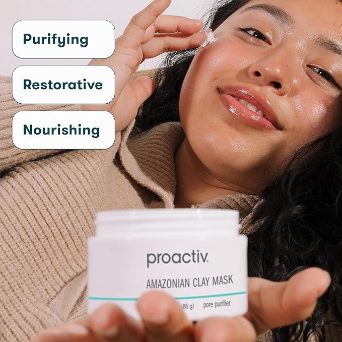 Proactiv Amazonian Clay Mask, Creamy, Natural Cleansing Skin Care Face Mask with Minerals, Vitamins