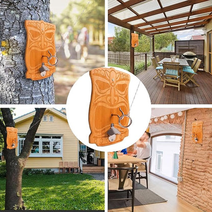 GSE Games & Sports Expert Ring Toss Game for Adults, Hook and Ring Toss Game Wall Mount for