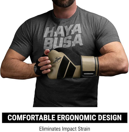 Hayabusa S4 PU Leather Boxing Gloves for Men, Women & Kids, 10oz, 12oz, 14oz, 16oz, Training