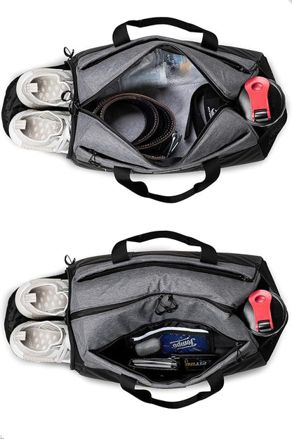 Fitgriff® Gym Bag V2 for Men and Women with Shoe & Wet Compartment - Duffle Bag for Travel, Sports