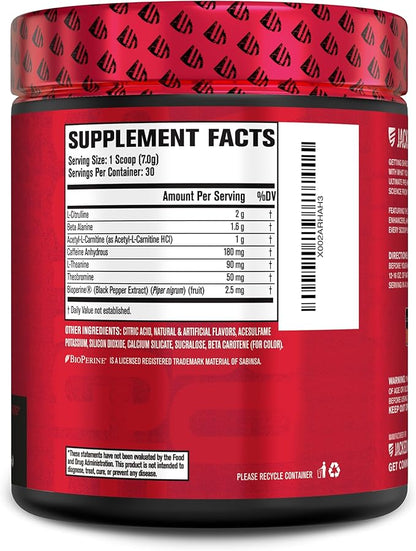 Jacked Factory NITROSURGE Shred Pre Workout Supplement - Energy Booster, Instant Strength Gains
