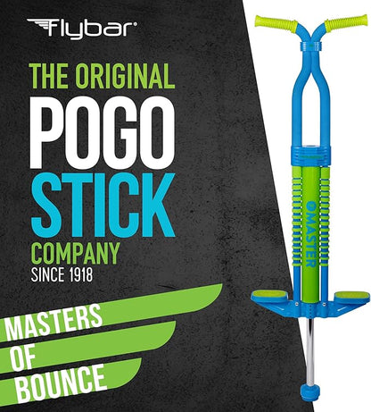 Flybar Master Pogo Stick for Kids Ages 9+, 80–160 lbs – Easy Grip Handles – Active Exercise Toy for