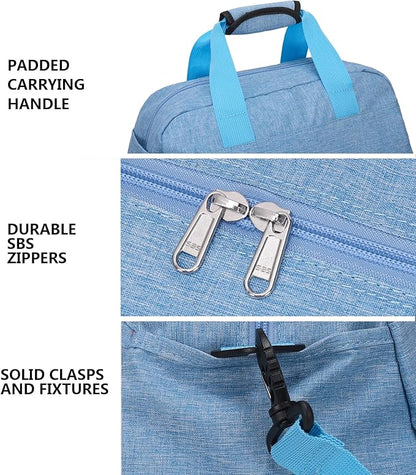 14 inch Small Gym Bag for Women & Men, Mini Duffel Bag for Travel Sports Lightweight Carry On Bag