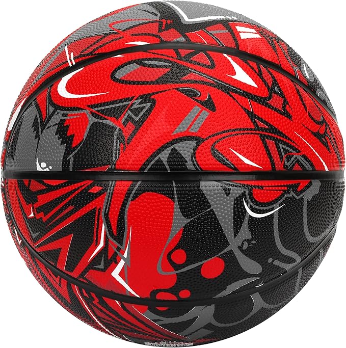 AND1 Enigma Basketball - Streetball for Indoor and Outdoor Use, Deep Channel Construction and