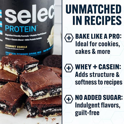 PEScience Select Protein Powder, Whey and Casein Blend, Clean Protein Powder for Women and Men, Low