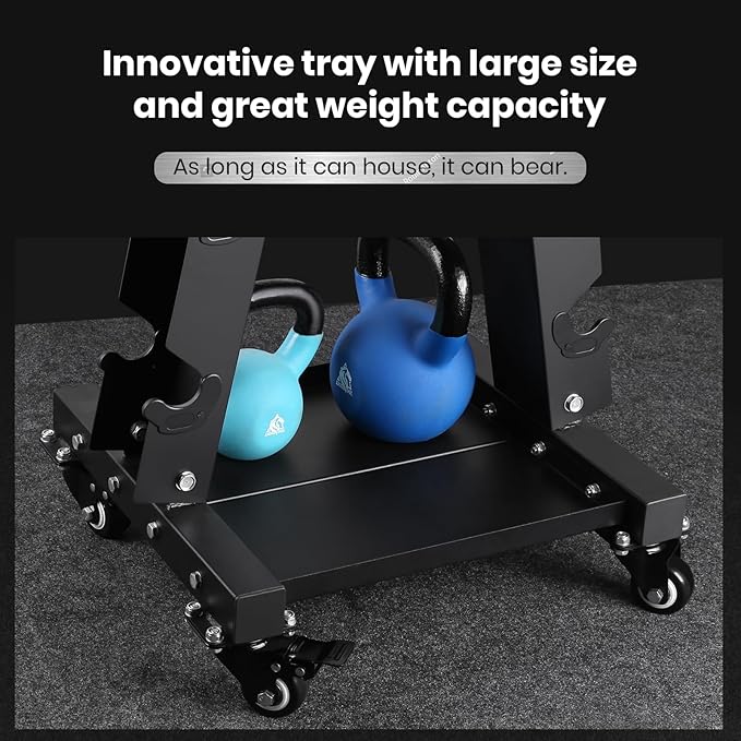 LIONSCOOL Premium Solid Steel Dumbbell Rack Stand Only, A-Frame Portable Weight Storage Organizer