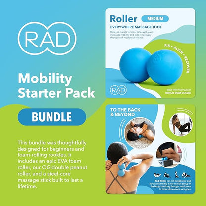 RAD Mobility Starter Pack for Myofascial Release, Muscle Recovery, and Tension Relief ??Includes