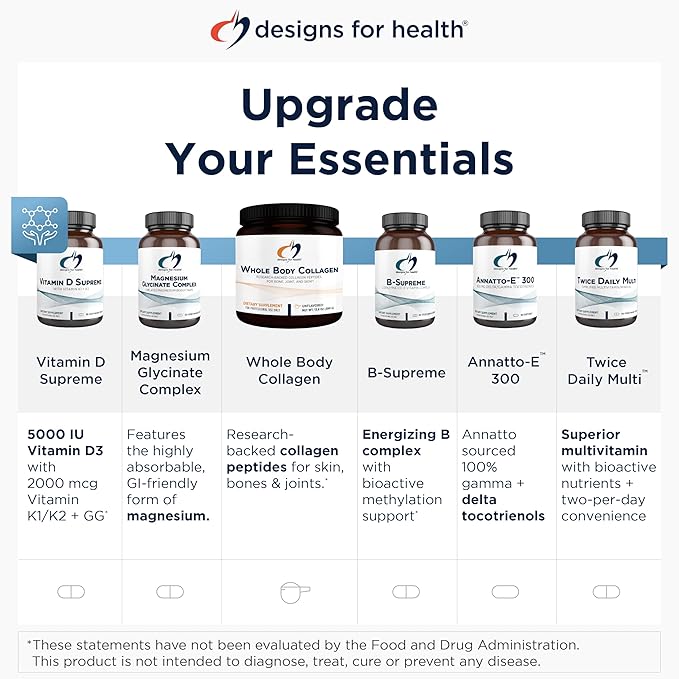 Designs for Health PaleoMeal - Bone Broth Protein Powder with 17g Protein, Meal Replacement Shake