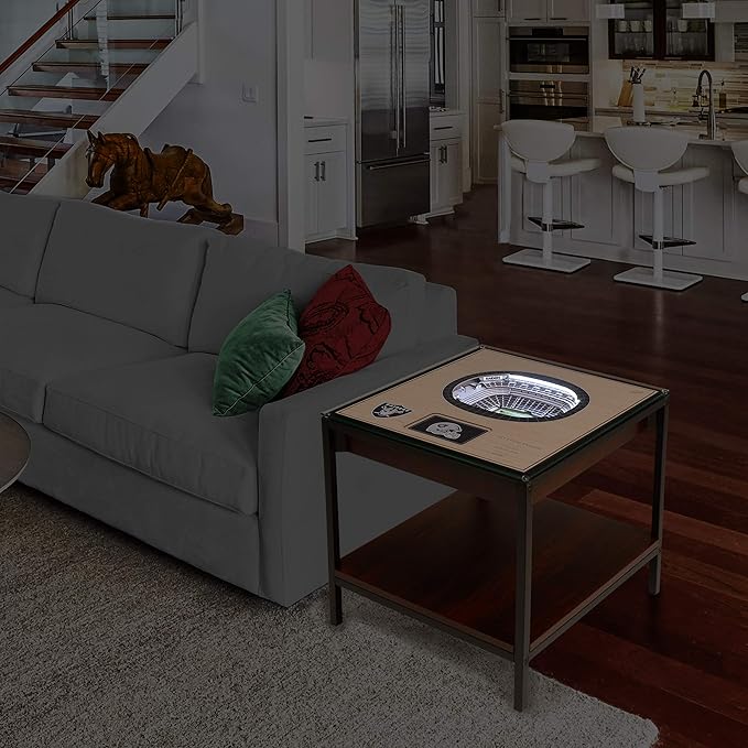 YouTheFan NFL 25-Layer StadiumViews Lighted End Table