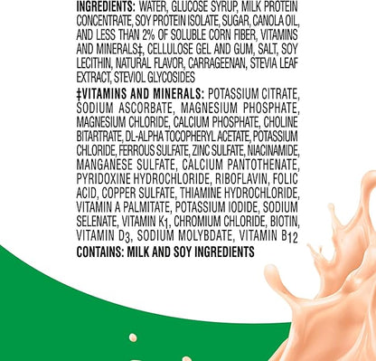 BOOST High Protein with Fiber Ready to Drink Complete Nutritional Drink, Very Vanilla, 8 fl oz