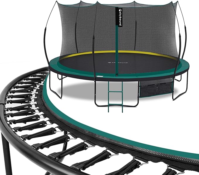 SkyBound 14 FT 12 FT 10FT 8FT 6FT Springless Trampoline for Kids and Adults - Recreational
