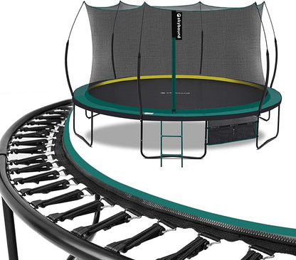 SkyBound 14 FT 12 FT 10FT 8FT 6FT Springless Trampoline for Kids and Adults - Recreational
