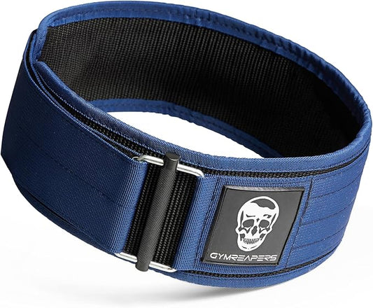 Gymreapers Quick Locking Weight Lifting Belt for Men Gym Belt for Powerlifting Deadlift Belt with 4