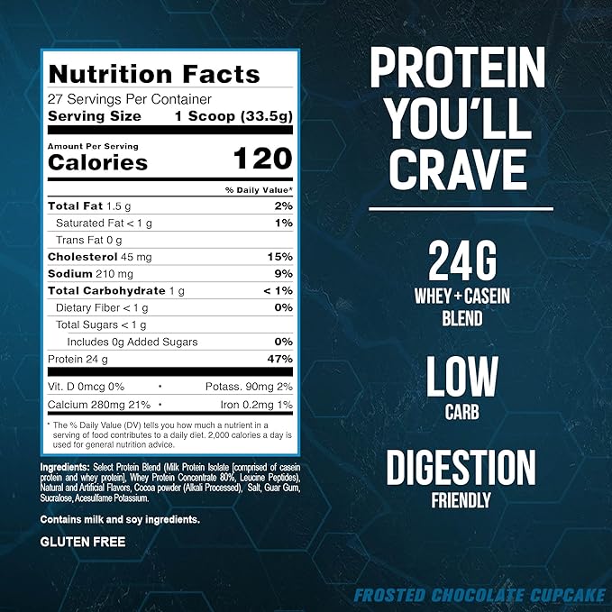 PEScience Select Protein Powder, Whey and Casein Blend, Clean Protein Powder for Women and Men, Low