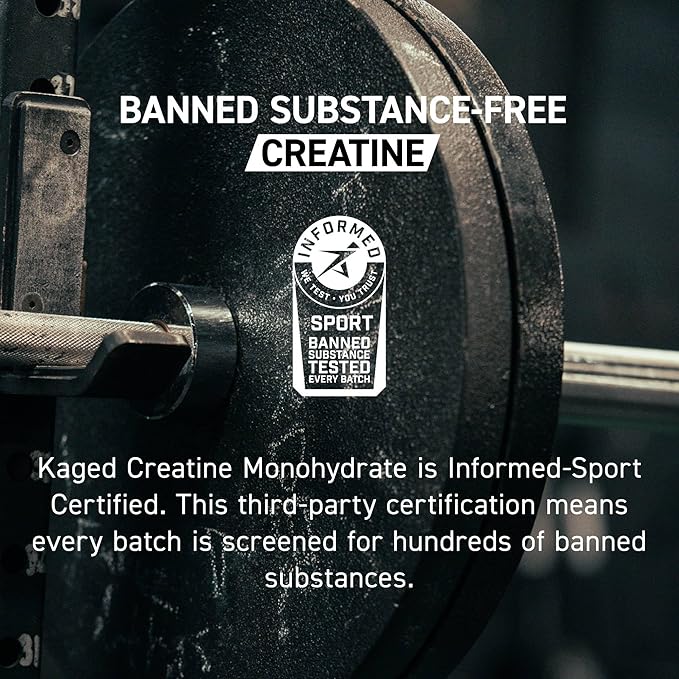 Kaged Creatine Monohydrate Elite Powder | Unflavored | Muscle Building & Recovery | MAXCatalyst for
