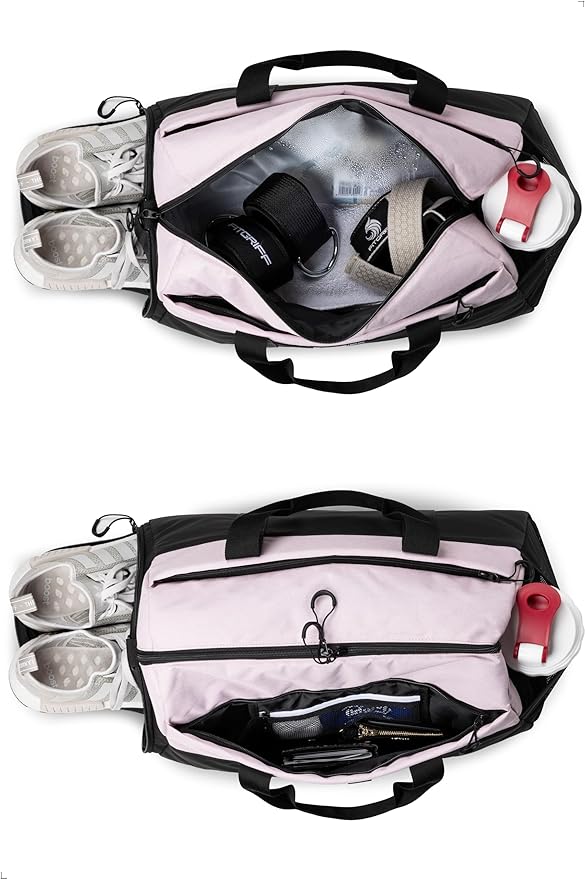 Fitgriff® Gym Bag V2 for Men and Women with Shoe & Wet Compartment - Duffle Bag for Travel, Sports